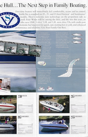 Four Winns 1993 Full Line Brochure
