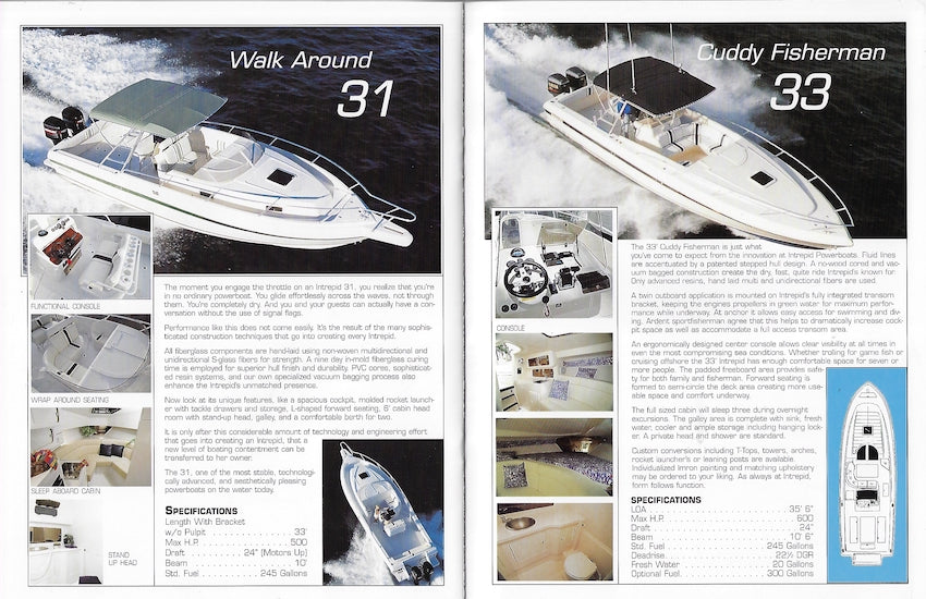Intrepid 1990s Brochure