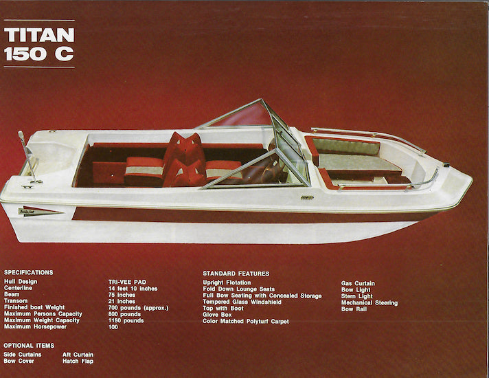 Thunder Craft 1970s Brochure