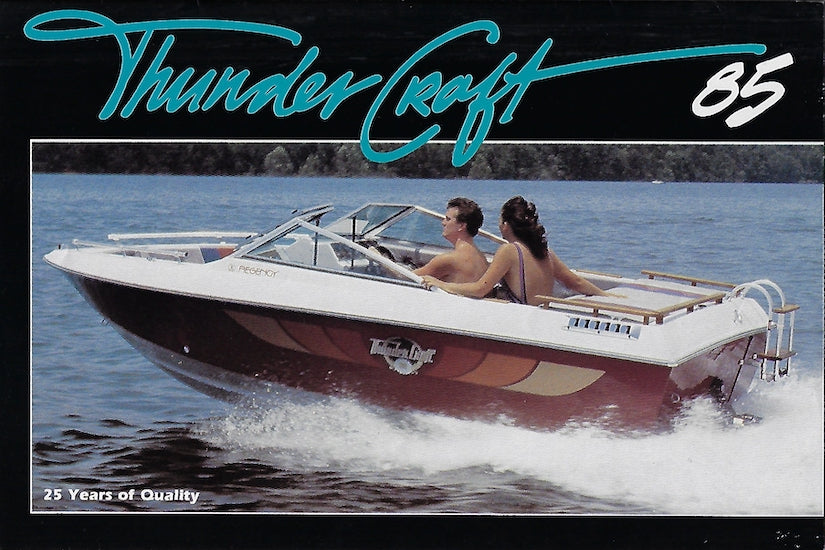 Thundercraft 1985 Brochure