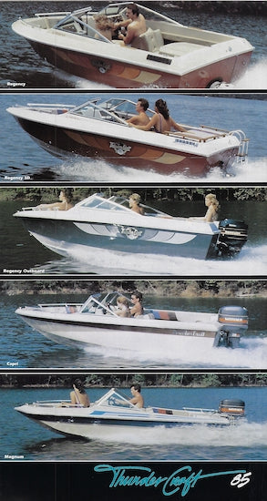 Thundercraft 1985 Brochure