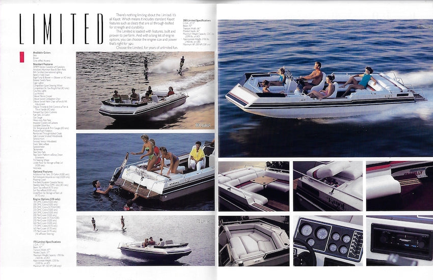 Kayot 1989 Brochure