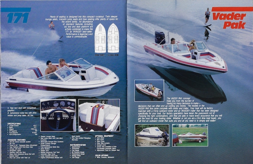 Invader 1990 Brochure