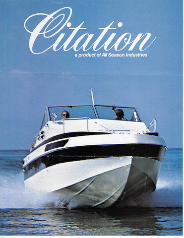 Citation 1980s Brochure