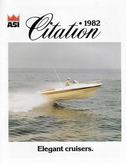 Citation 1982 Brochure