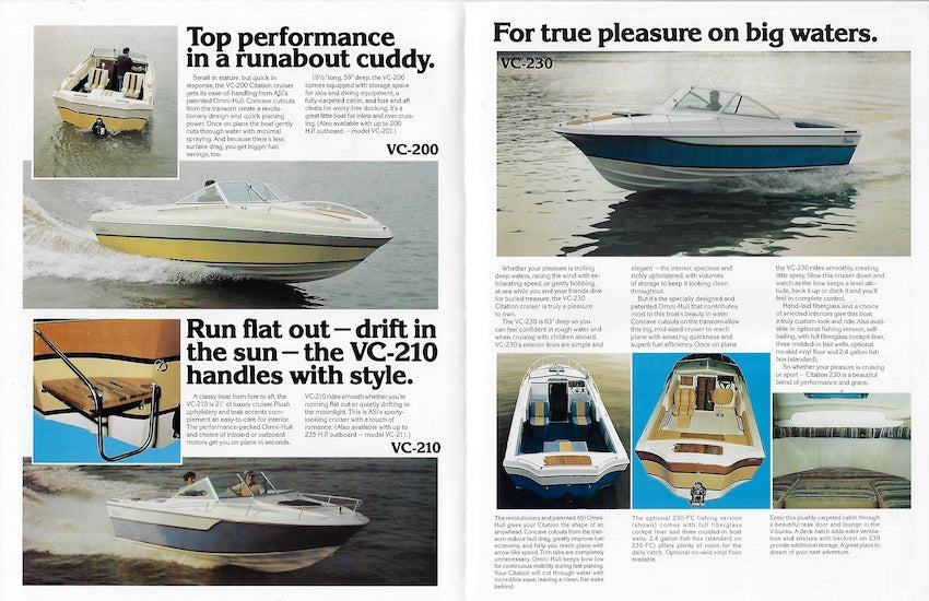 Citation 1982 Brochure
