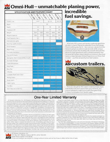 Citation 1982 Brochure