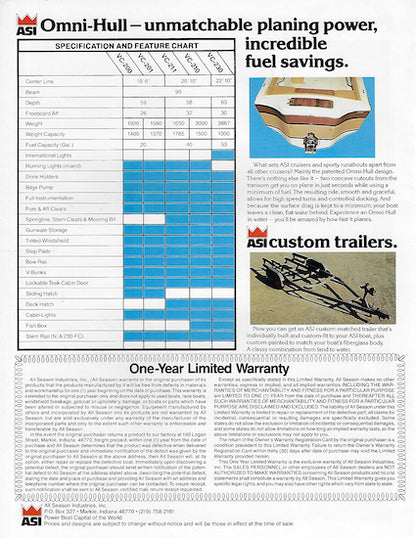Citation 1982 Brochure