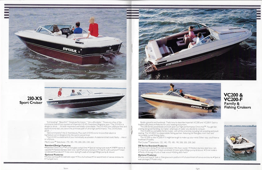 Imperial 1986 Brochure