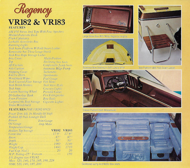 ASI Regency VR182 & VR183 Brochure