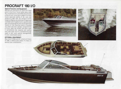 Procraft 1980s Brochure