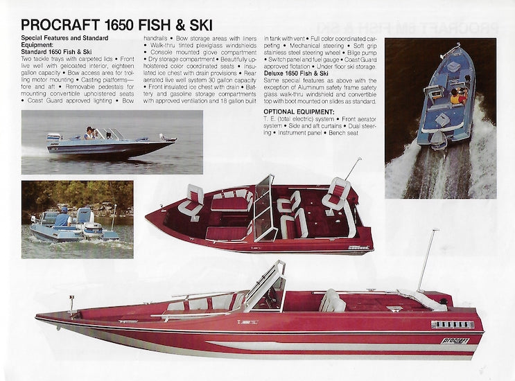 Procraft 1980s Brochure