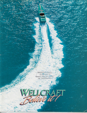 Wellcraft 1987 Brochure