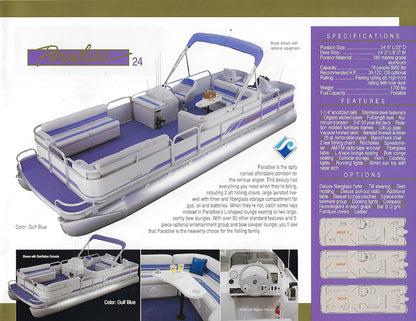 Premier 1993 Pontoon Brochure