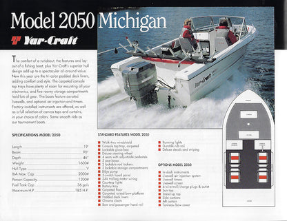 Yar-Craft 1993 Brochure