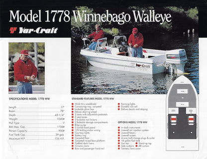Yar-Craft 1993 Brochure