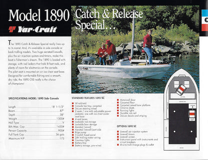 Yar-Craft 1993 Brochure