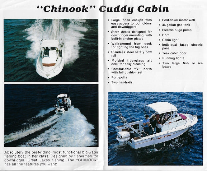Yar-Craft 1986 Brochure