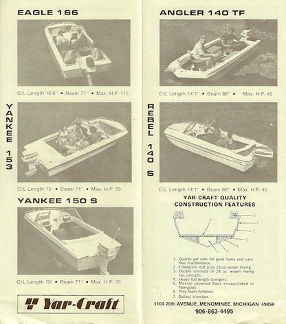 Yar-Craft Brochure