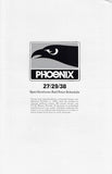 Phoenix 1983 / 1984 Specification & Price Brochure