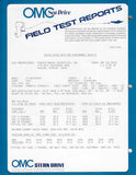 Phoenix 27 OMC Sea Drive Prformance Report Brochure