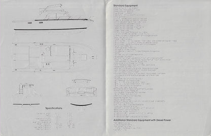 Phoenix 29 Flybridge Cruiser Specification Brochure