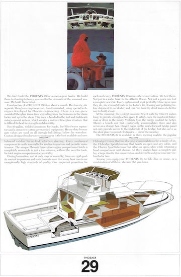 Phoenix 29 Brochure