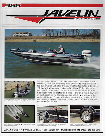 Javelin 366 Brochure
