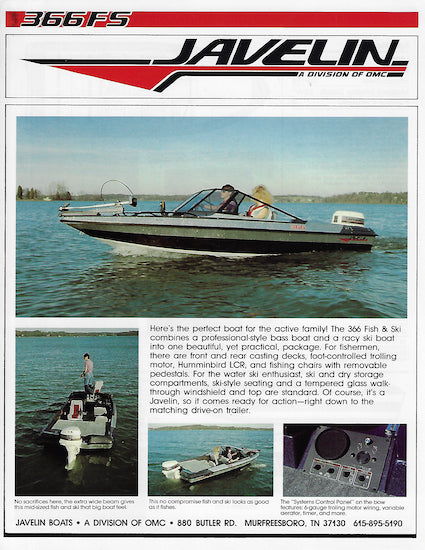 Javelin 366FS Brochure
