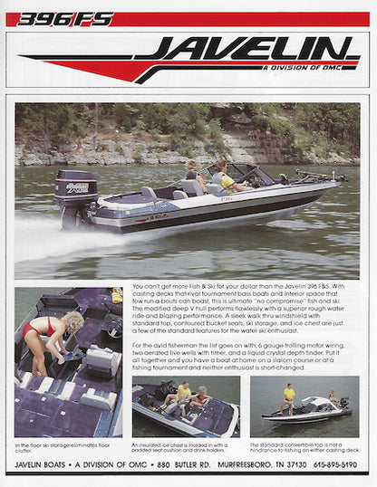 Javelin 396FS Brochure