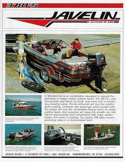 Javelin 378FS Brochure