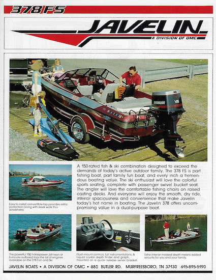Javelin 378FS Brochure