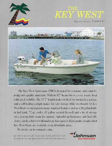 Key West Sportsman 1500 Center Console  Brochure