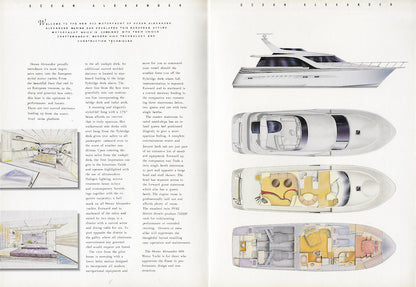 Ocean Alexander 600 Motoryacht Launch Brochure