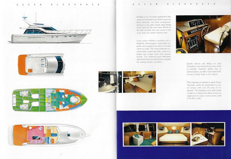 Ocean Alexander 480 Sport Sedan Brochure
