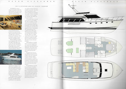 Ocean Alexander 520 Pilothouse / 540 Europe Transom Brochure