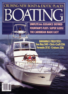 Fountain 31 Sports Cruiser Boating Magazine Reprint Brochure