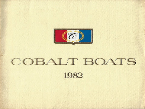 Cobalt 1982 Brochure