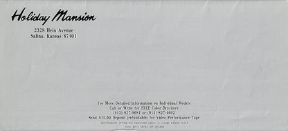 Holiday Mansion 1980s Brochure
