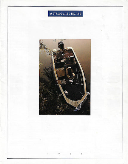 Astroglass 1986 Brochure