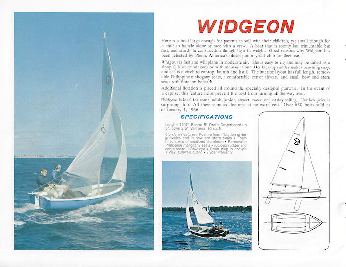 O'Day 1960s Brochure