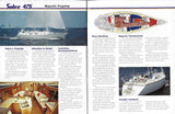 Sabre 1991 Sailing Brochure