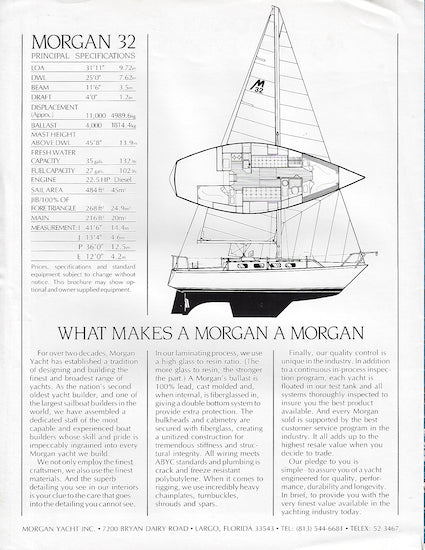 Morgan 32 Brochure