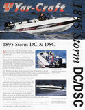Yar-Craft 1895 Storm DC & DSC Brochure