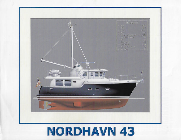 Nordhavn 43 Specification Brochure