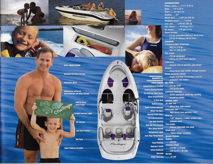 Sea Doo 2003 Sport Boats Brochure