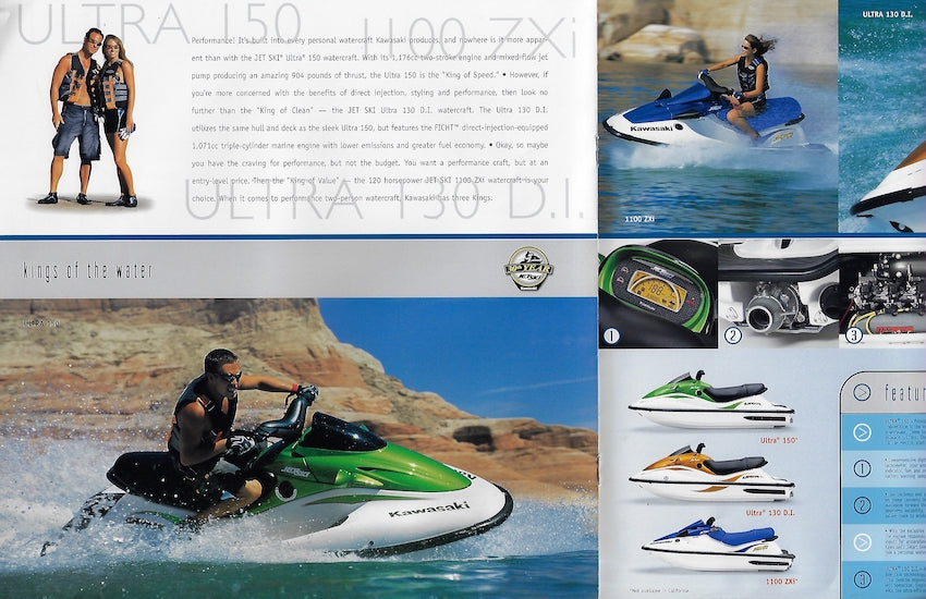 Kawasaki 2003 Jet Ski Brochure – SailInfo I boatbrochure.com