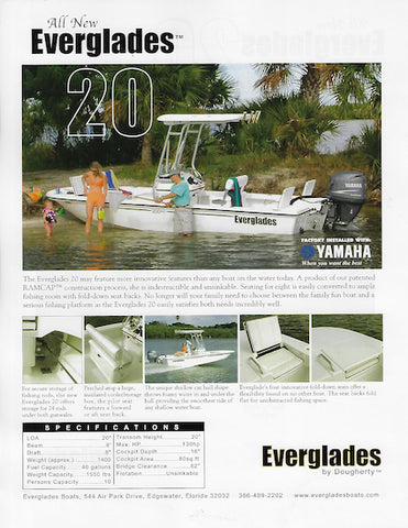 Everglades 20 Brochure
