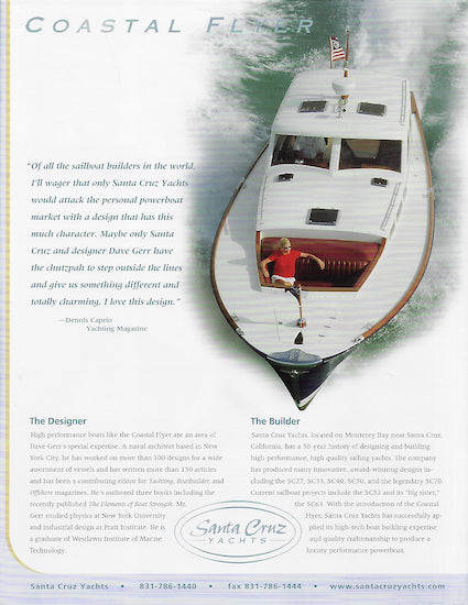 Santa Cruz Coastal Flyer Brochure