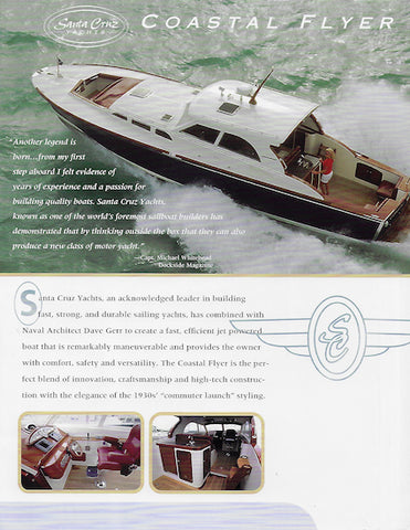 Santa Cruz Coastal Flyer Brochure